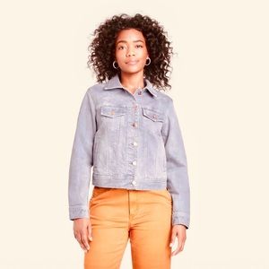 Light Purple Lilac Denim Jean Jacket [Target]